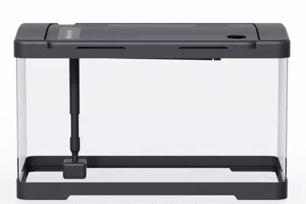 Aquarium with filter and air pump