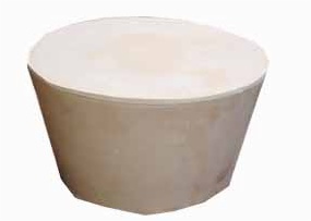 Rubber conical plug 19