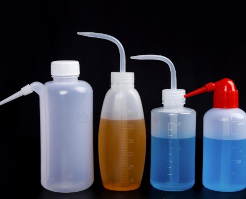 Dishwashing bottle, plastic