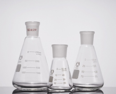 Erlenmeyer Flask, Standard 29mm Male Conical Joint and Stopper