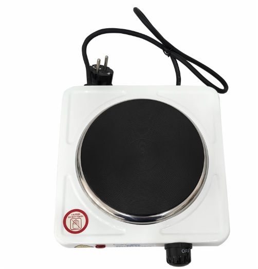 Round single electric heating plate