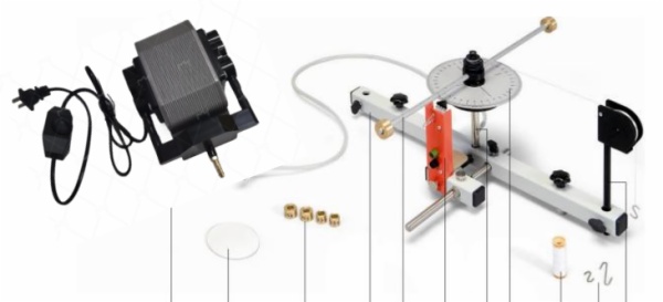 Rotating system on air bed